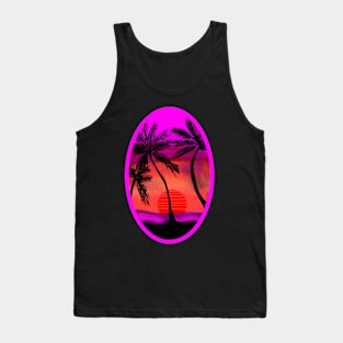 Sunset in the beach Tank Top